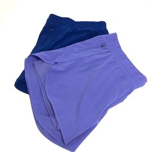 ATHLETIC WORKS bundle of 2 running shorts plus size 1X 16W 18W